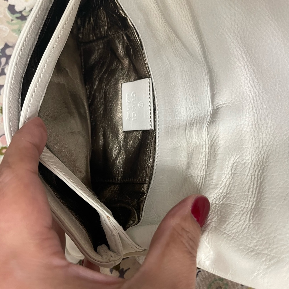 Off white small Gucci clutch